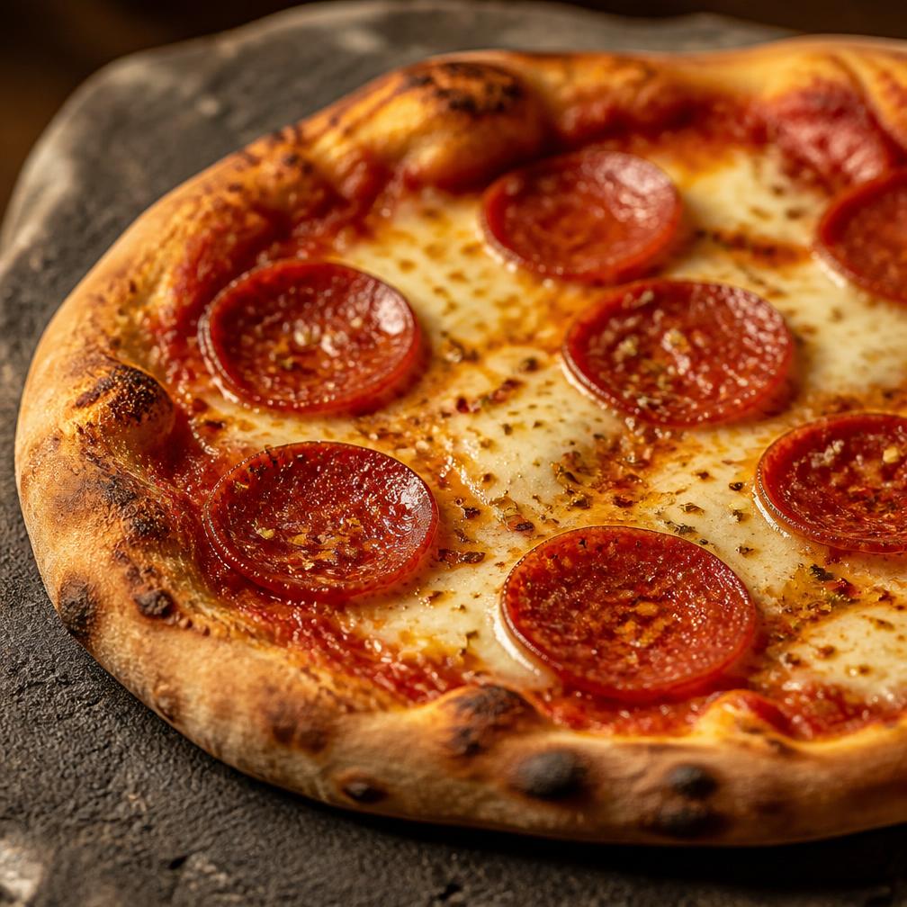 Pizza Diavola con salami picante